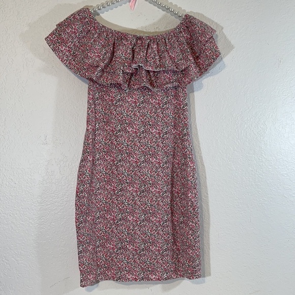 H&M Off-The-Shoulder Floral Dress Size Small - Picture 4 of 7